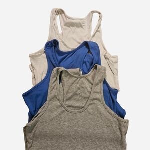 Women's Grey,Blue, and White Bodysuits